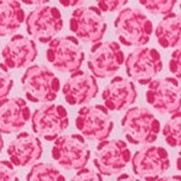 Kentucky Derby Painted Roses Silk Tie