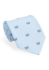 Kentucky Derby Seersucker Silk Tie