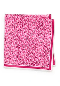 Floral Foulard Printed Pocket Square