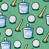 Golf Balls Washer Printed Tie