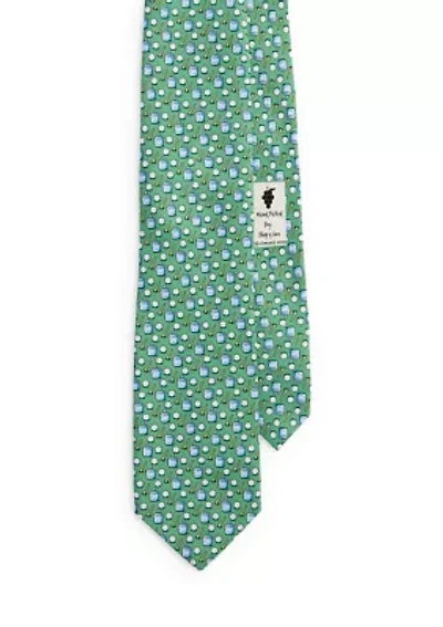 Golf Balls Washer Printed Tie