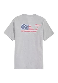 Americana Whale Short-Sleeve Pocket T-Shirt
