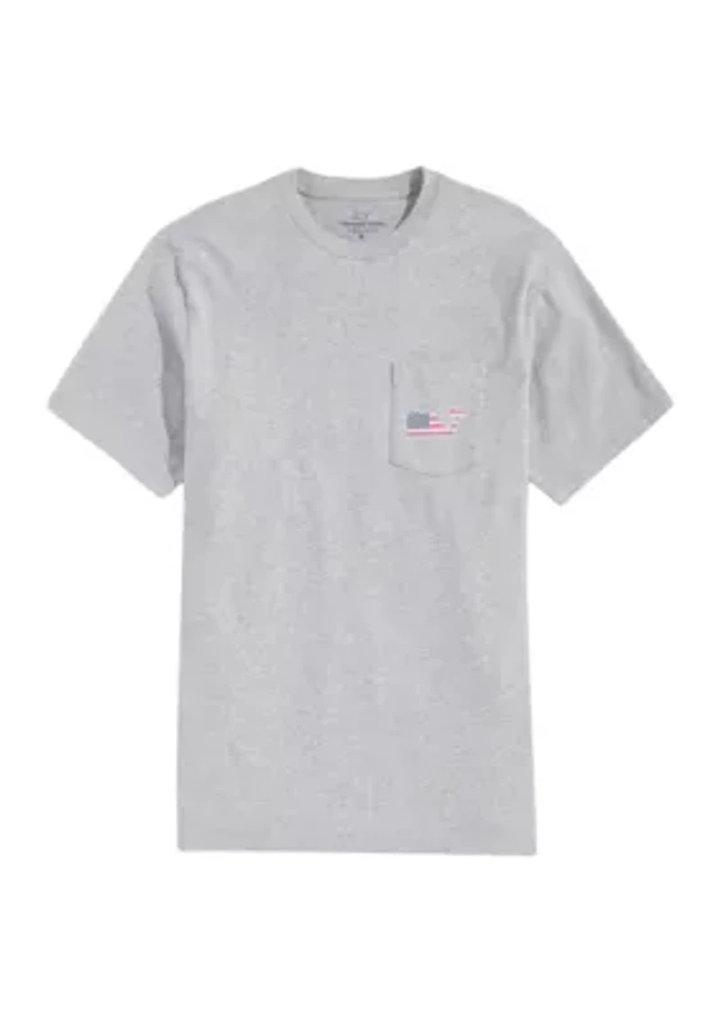 Americana Whale Short-Sleeve Pocket T-Shirt