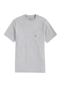 Americana Whale Short-Sleeve Pocket T-Shirt