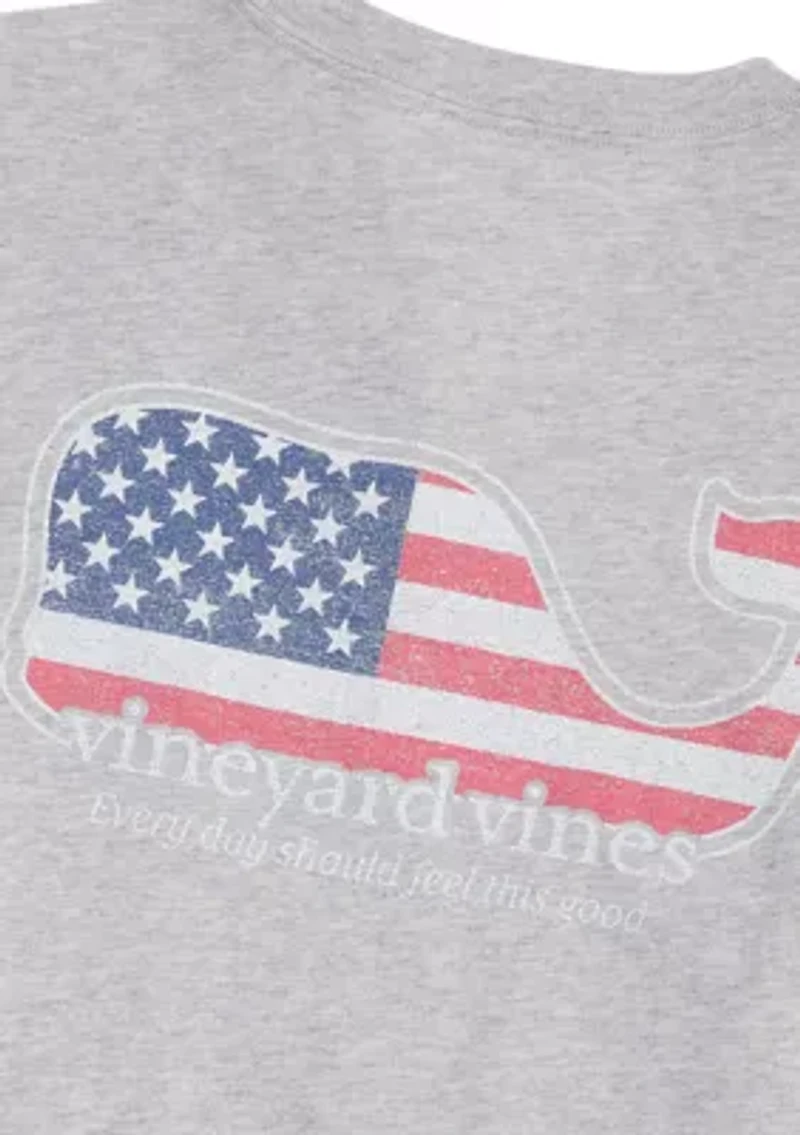 Americana Whale Short-Sleeve Pocket T-Shirt