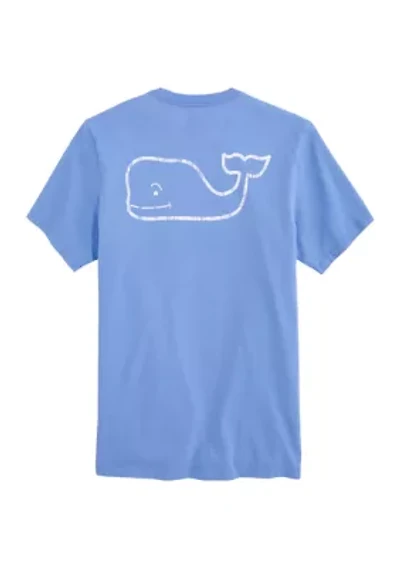 Men's Short Sleeve Vintage Whale Pocket T-Shirt