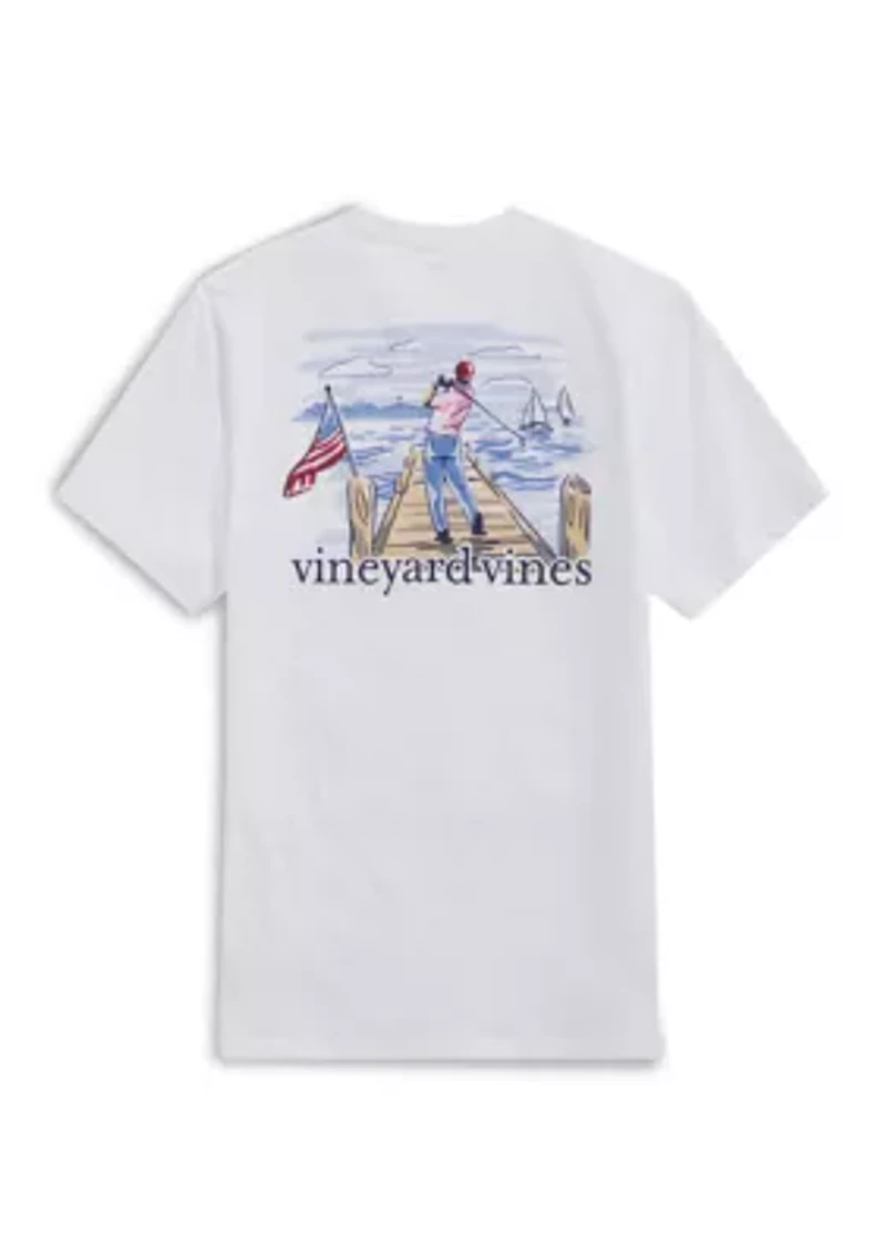 Men's Golf Swing Short Sleeve Pocket T-Shirt