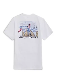 Men's Golf Swing Short Sleeve Pocket T-Shirt