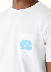 NCAA North Carolina Tar Heels Graphic Helmet Whale T-Shirt