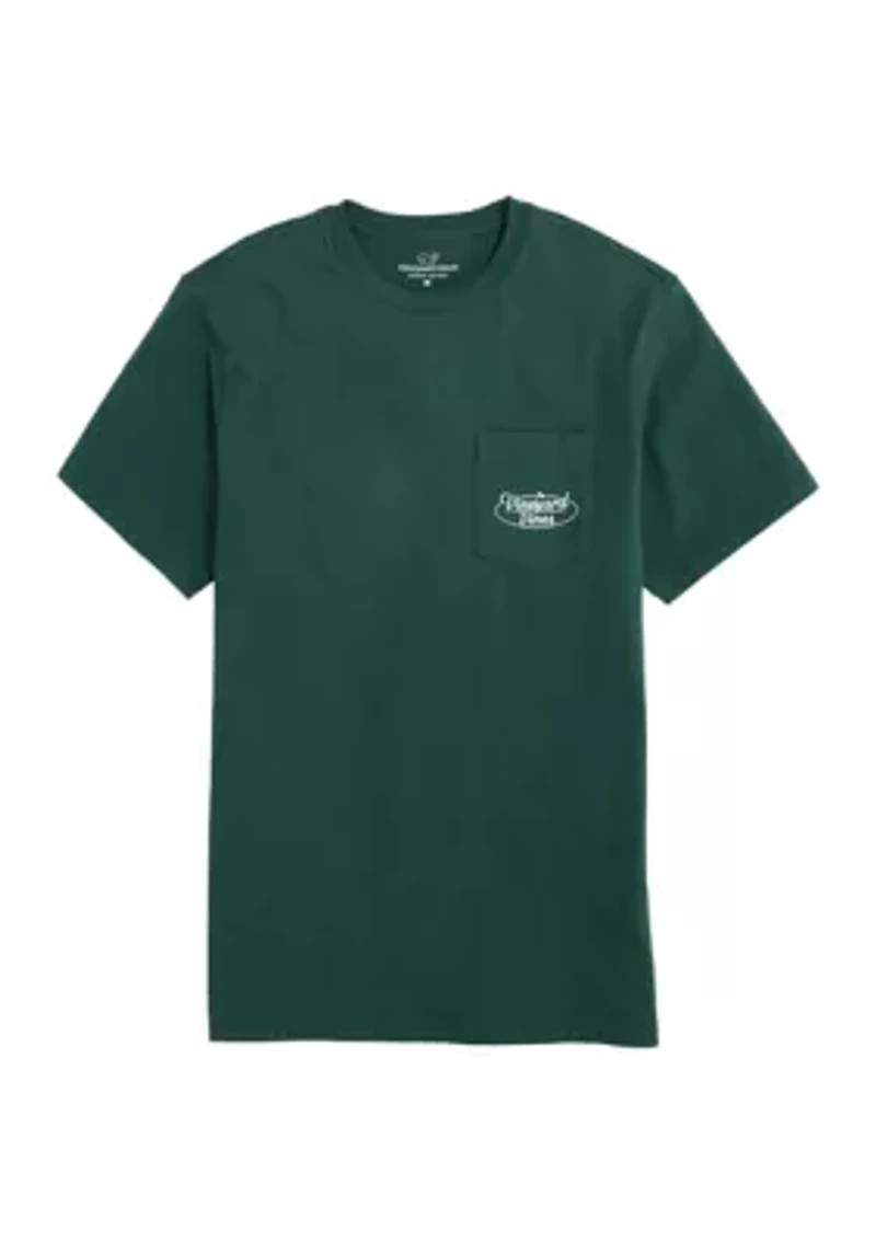 Men's Golf Logo Short Sleeve Pocket T-Shirt