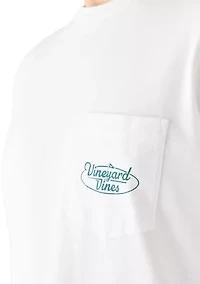 Golf Flag Logo Graphic T-Shirt