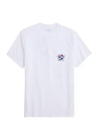 Men's Uncle Sam Whale Short Sleeve Pocket T-Shirt