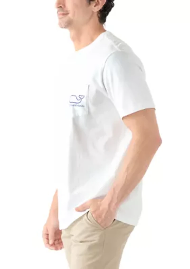 Men's Gasparilla Painted Short Sleeve Pocket T-Shirt