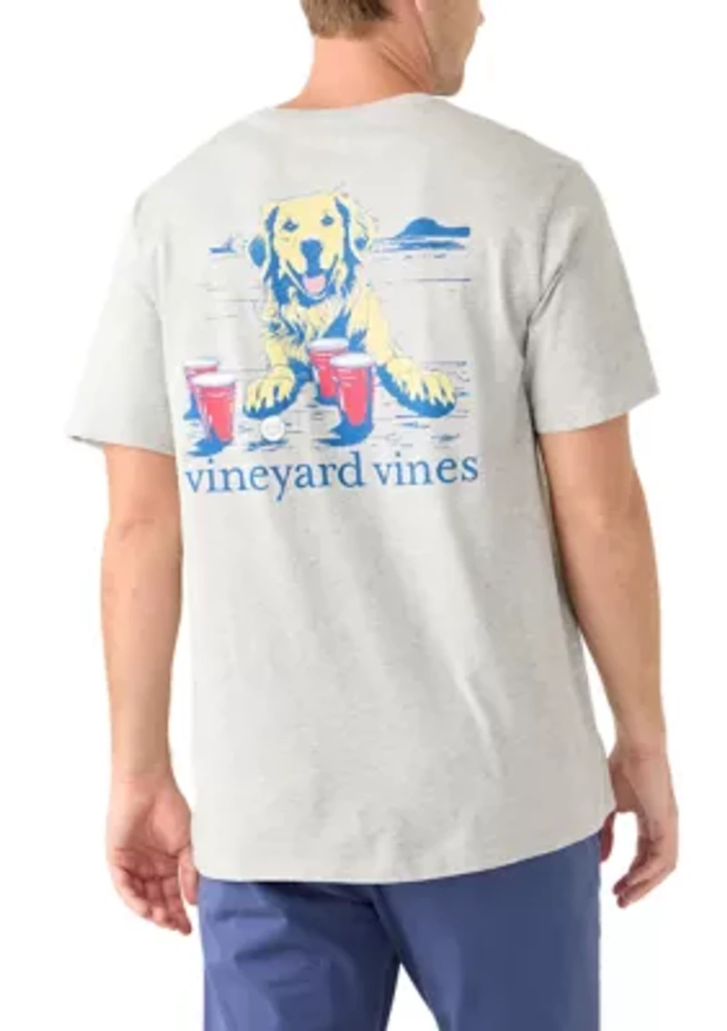 Men's Pup Cup Short Sleeve Pocket T-Shirt