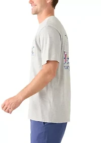 Men's Pup Cup Short Sleeve Pocket T-Shirt