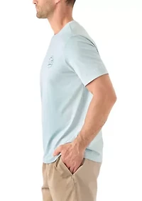 Men's Tuna Circle Short Sleeve Harbor Performance Graphic T-Shirt
