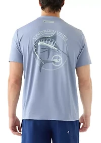 Marlin Circle Short-Sleeve Harbor Performance T-Shirt