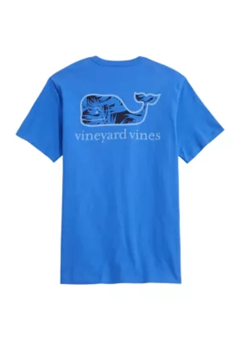 Men's Breezy Palms Chappy Whale Fill Short Sleeve Pocket T-Shirt
