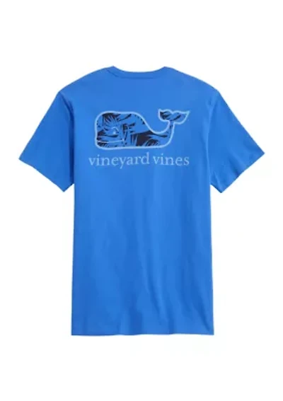 Men's Breezy Palms Chappy Whale Fill Short Sleeve Pocket T-Shirt