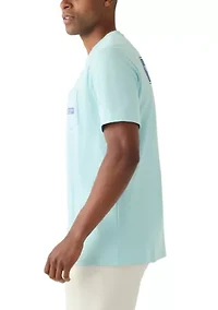 Men's Tonal Logo Short Sleeve Pocket T-Shirt