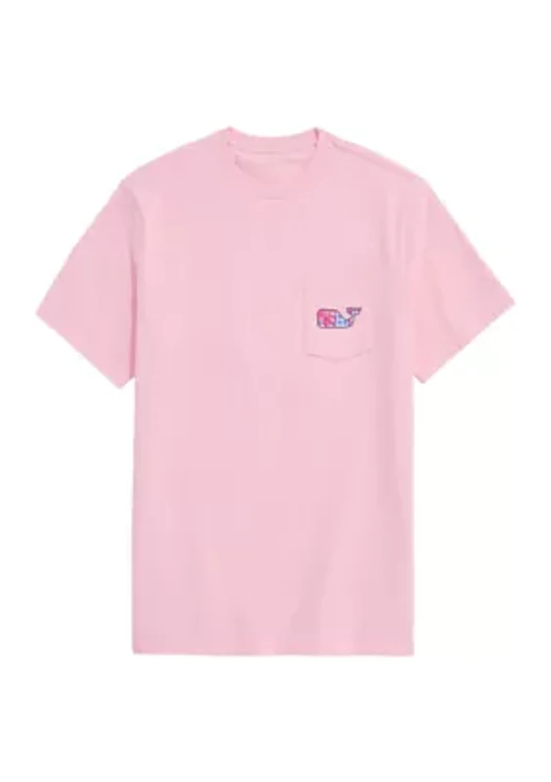 Gingham Whale Logo Graphic T-Shirt