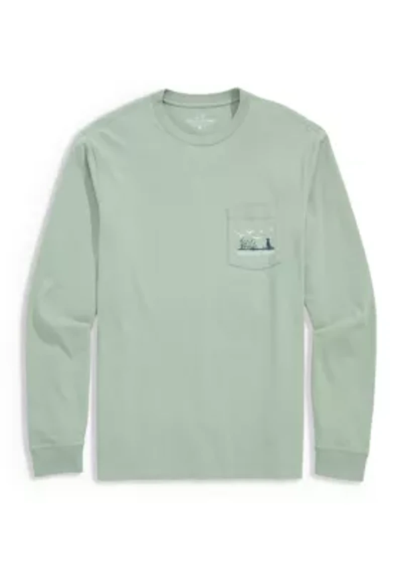 Men's Marsh Dog Long Sleeve Graphic T-Shirt