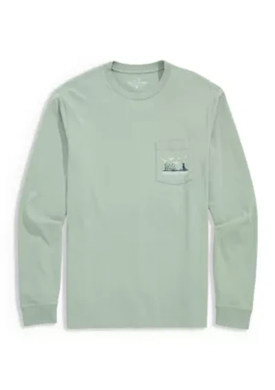 Men's Marsh Dog Long Sleeve Graphic T-Shirt