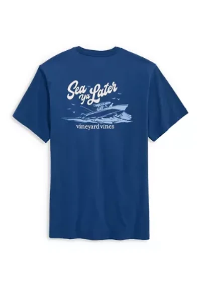 Short Sleeve Sea Ya Later Graphic T-Shirt