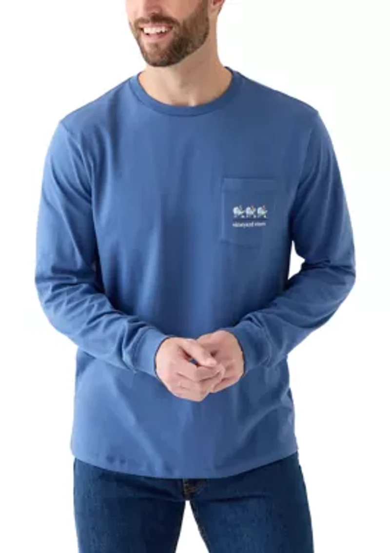 Men's Turkey Trot Long Sleeve Graphic T-Shirt