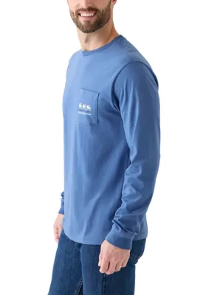 Men's Turkey Trot Long Sleeve Graphic T-Shirt