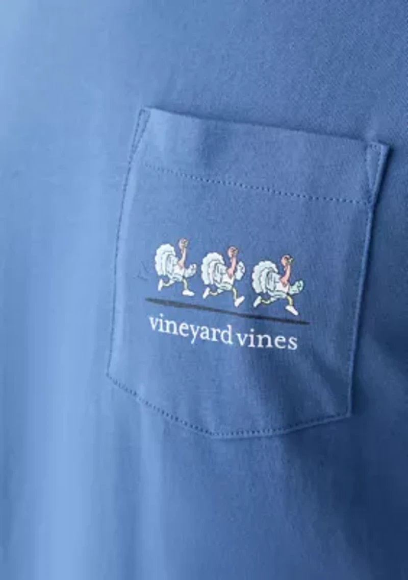 Men's Turkey Trot Long Sleeve Graphic T-Shirt