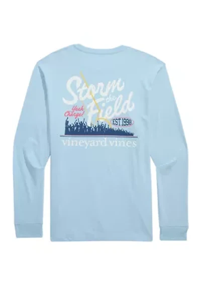 Long Sleeve Storming the Field Graphic T-Shirt