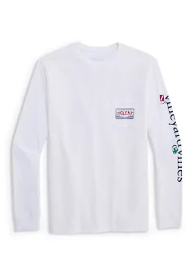 Men's Best Christmas by Par Long-Sleeve Pocket T-Shirt