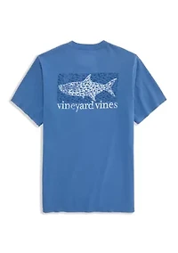 Men's Drift-Dye Tarpon Whale Graphic Pocket T-Shirt