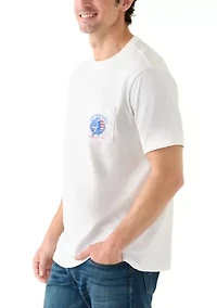 Men's USA Golfer Short Sleeve Pocket T-Shirt