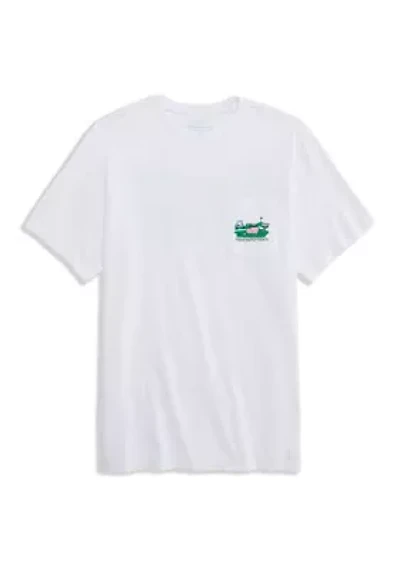Men's Golfer Whale Pocket T-Shirt