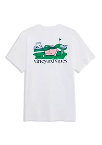 Men's Golfer Whale Pocket T-Shirt