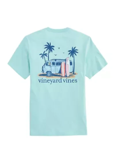 Men's Pup and Surf Van Short Sleeve Shirt