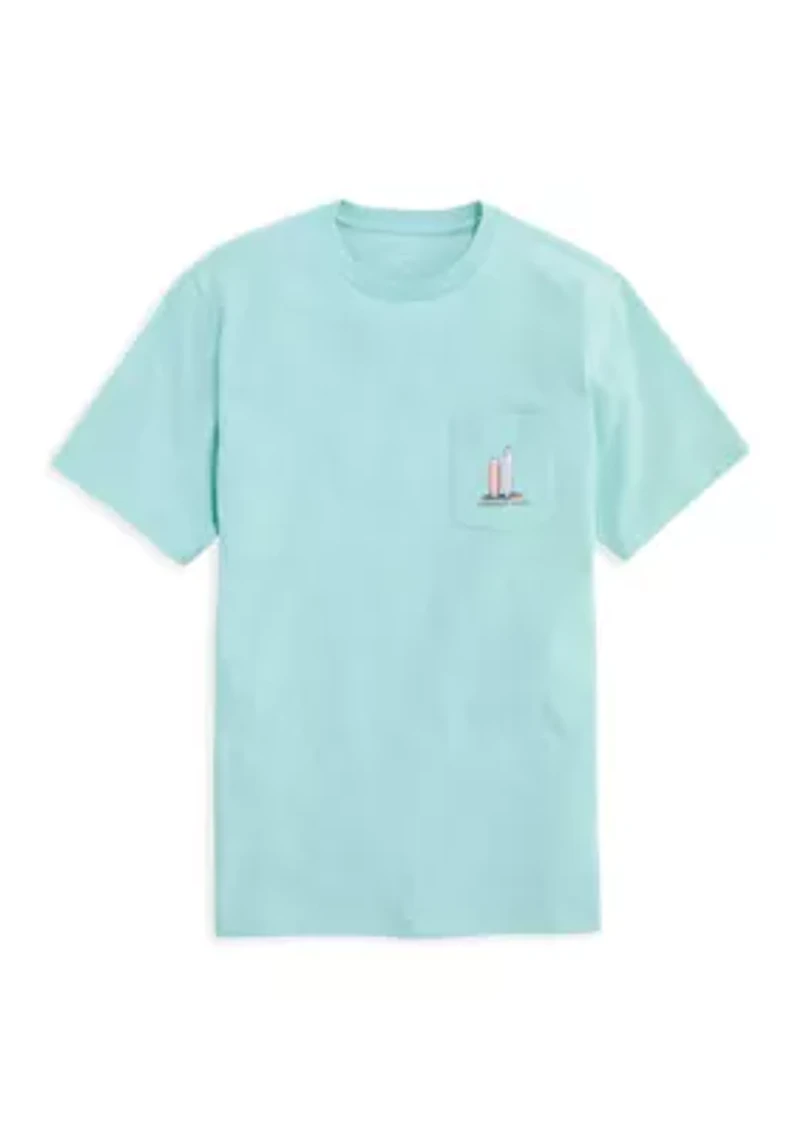 Men's Pup and Surf Van Short Sleeve Shirt