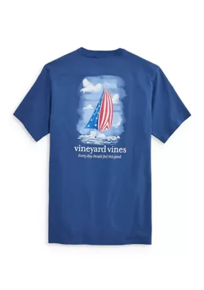 Men's Americana Sail Graphic T-Shirt