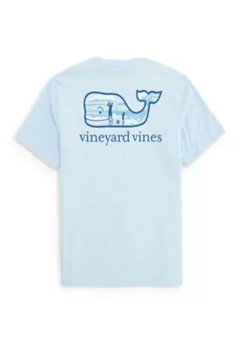 Men's Father's Day Whale Graphic T-Shirt