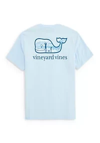 Men's Father's Day Whale Graphic T-Shirt