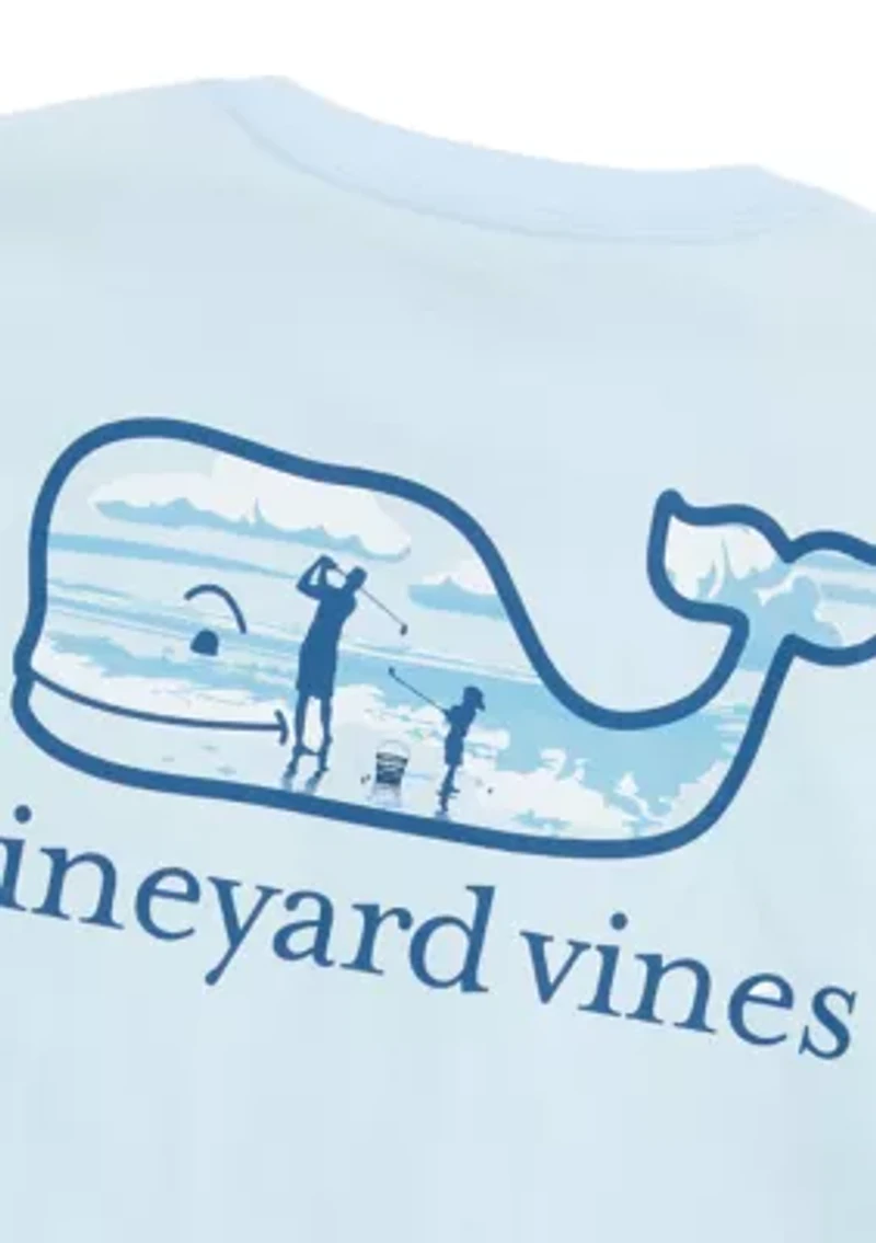 Men's Father's Day Whale Graphic T-Shirt