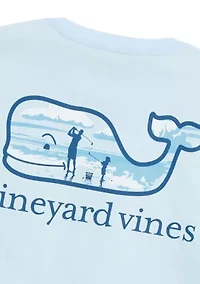 Men's Father's Day Whale Graphic T-Shirt