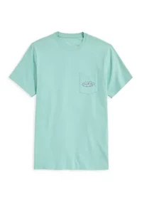 Men's Drift Dye Florita Palm Surf Graphic T-Shirt