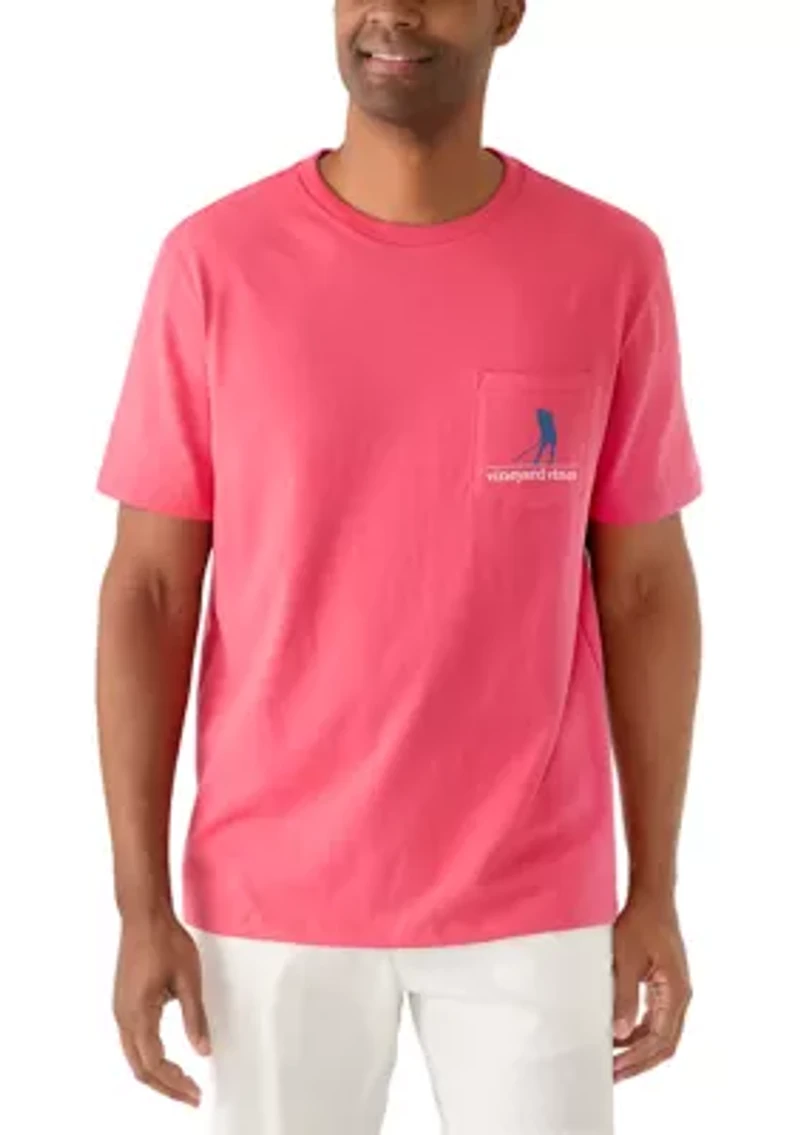 Men's Golf Silo USA Graphic Short Sleeve Shirt