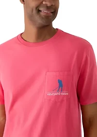 Men's Golf Silo USA Graphic Short Sleeve Shirt