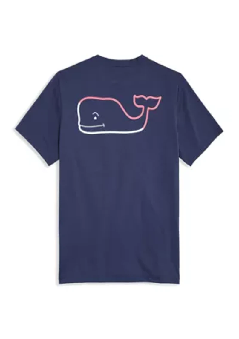 Women's Whale Short Sleeve Harbor Graphic Shirt