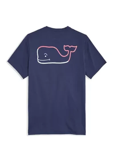 Women's Whale Short Sleeve Harbor Graphic Shirt