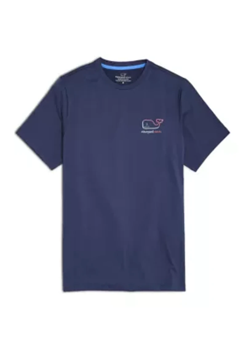Women's Whale Short Sleeve Harbor Graphic Shirt